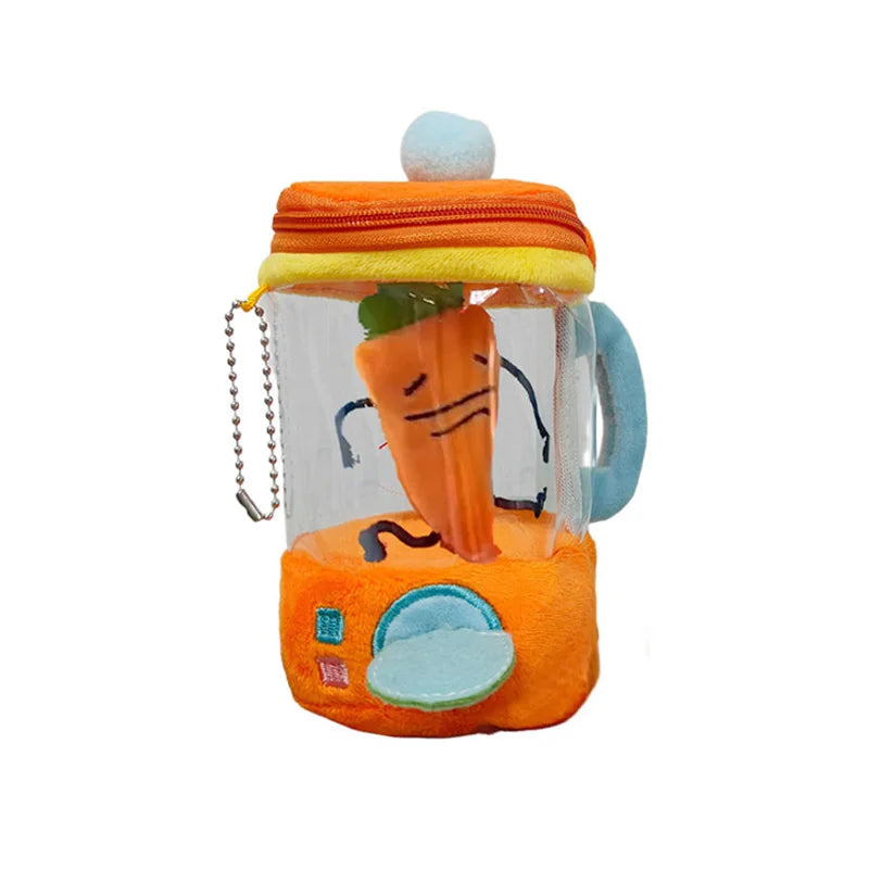 Rotating Carrot Plush Toy Cartoon Drawstring Rotating Dancing Carrot Flower Interactive Novelty Cute Vegetables Toy for Boy Girl