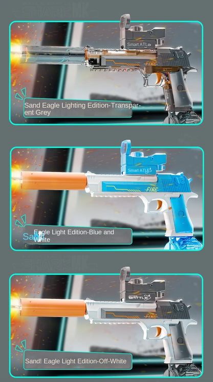 Children Adult Power Summer Electric water gun Toy Powerful Automatic High Pressure Burst Play Outdoor Swimming Pool Children